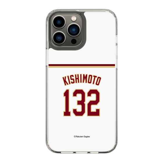 スリムプロテクションケース［ 楽天イーグルス - #132 Kishimoto - ホーム ］