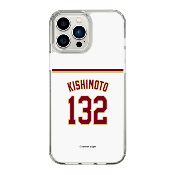 スリムプロテクションケース［ 楽天イーグルス - #132 Kishimoto - ホーム ］