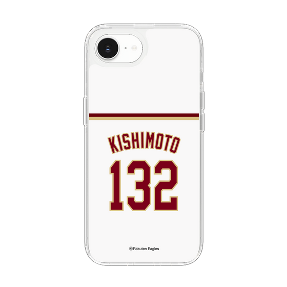 スリムプロテクションケース［ 楽天イーグルス - #132 Kishimoto - ホーム ］