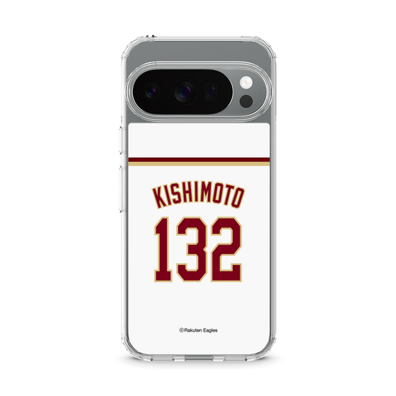 スリムプロテクションケース［ 楽天イーグルス - #132 Kishimoto - ホーム ］