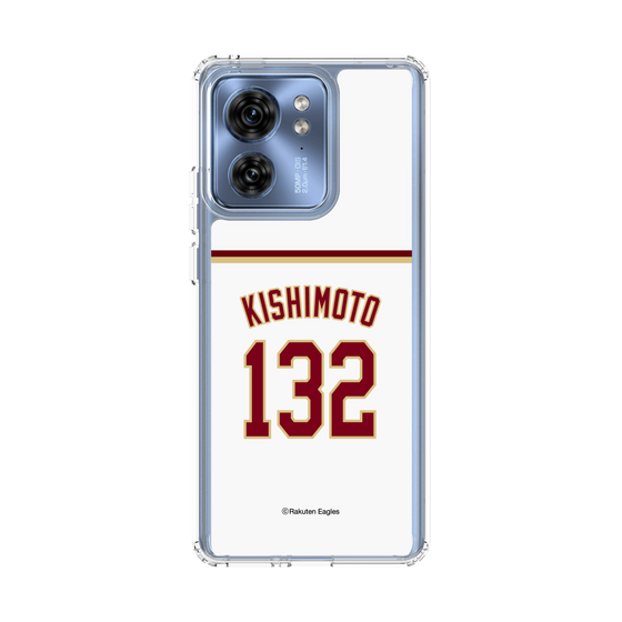 スリムプロテクションケース［ 楽天イーグルス - #132 Kishimoto - ホーム ］