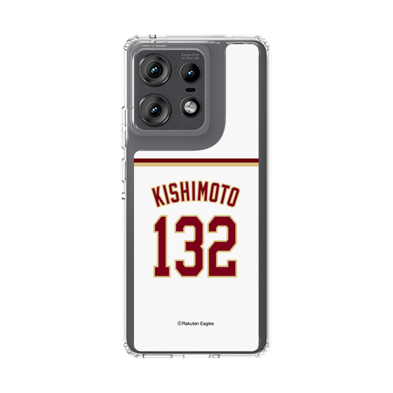 スリムプロテクションケース［ 楽天イーグルス - #132 Kishimoto - ホーム ］