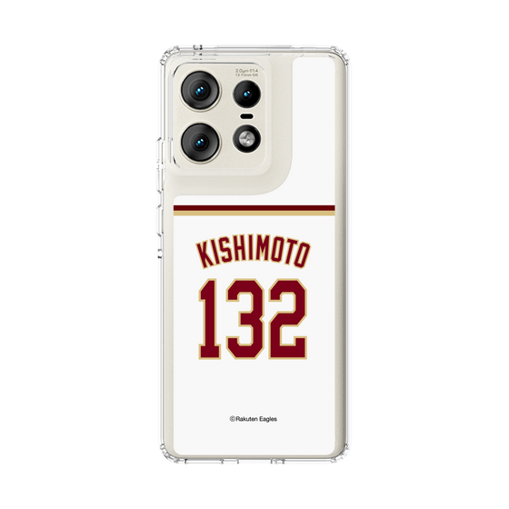 スリムプロテクションケース［ 楽天イーグルス - #132 Kishimoto - ホーム ］