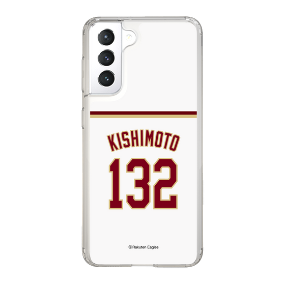 スリムプロテクションケース［ 楽天イーグルス - #132 Kishimoto - ホーム ］