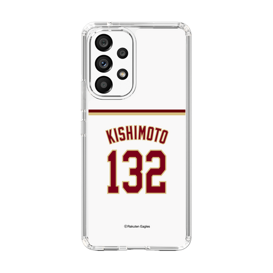 スリムプロテクションケース［ 楽天イーグルス - #132 Kishimoto - ホーム ］