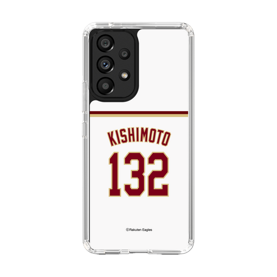 スリムプロテクションケース［ 楽天イーグルス - #132 Kishimoto - ホーム ］