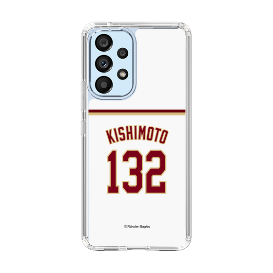 スリムプロテクションケース［ 楽天イーグルス - #132 Kishimoto - ホーム ］