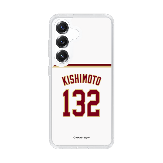 スリムプロテクションケース［ 楽天イーグルス - #132 Kishimoto - ホーム ］