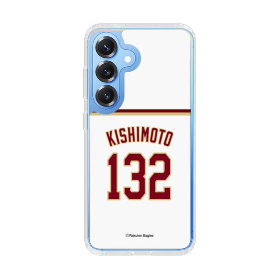 スリムプロテクションケース［ 楽天イーグルス - #132 Kishimoto - ホーム ］