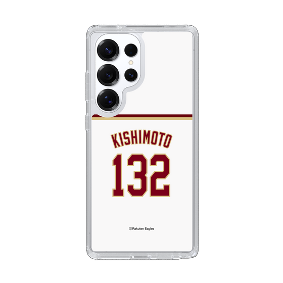 スリムプロテクションケース［ 楽天イーグルス - #132 Kishimoto - ホーム ］