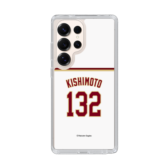 スリムプロテクションケース［ 楽天イーグルス - #132 Kishimoto - ホーム ］