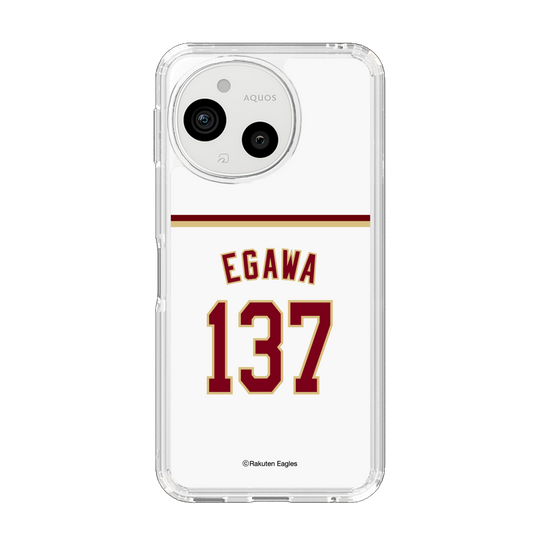 スリムプロテクションケース［ 楽天イーグルス - #137 Egawa - ホーム ］