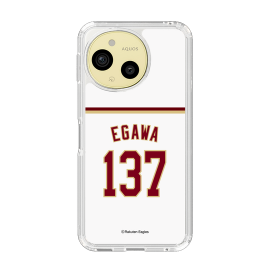スリムプロテクションケース［ 楽天イーグルス - #137 Egawa - ホーム ］