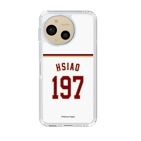 スリムプロテクションケース［ 楽天イーグルス - #197 Hsiao - ホーム ］