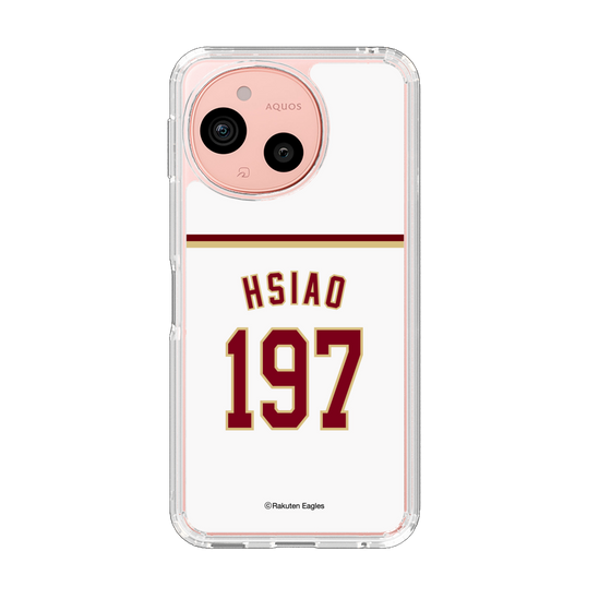 スリムプロテクションケース［ 楽天イーグルス - #197 Hsiao - ホーム ］