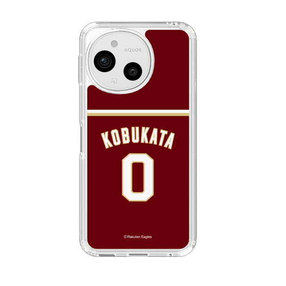 スリムプロテクションケース［ 楽天イーグルス - #0 Kobukata - ビジター ］