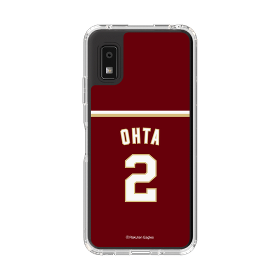 スリムプロテクションケース［ 楽天イーグルス - #2 Ohta - ビジター ］