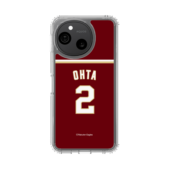 スリムプロテクションケース［ 楽天イーグルス - #2 Ohta - ビジター ］