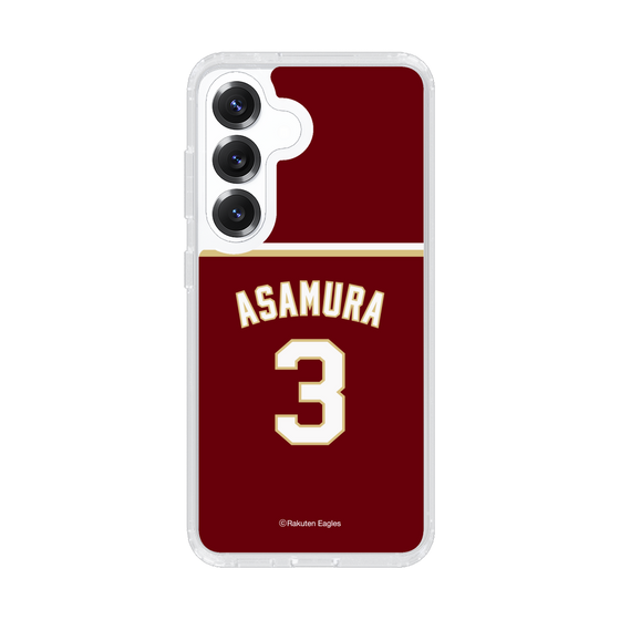 スリムプロテクションケース［ 楽天イーグルス - #3 Asamura -ビジター ］