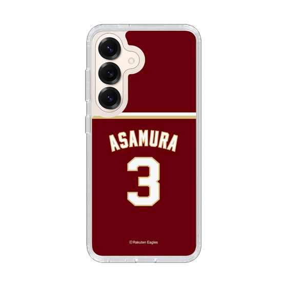 スリムプロテクションケース［ 楽天イーグルス - #3 Asamura -ビジター ］