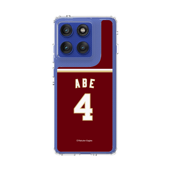 スリムプロテクションケース［ 楽天イーグルス - #4 Abe - ビジター ］