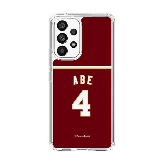 スリムプロテクションケース［ 楽天イーグルス - #4 Abe -ビジター ］