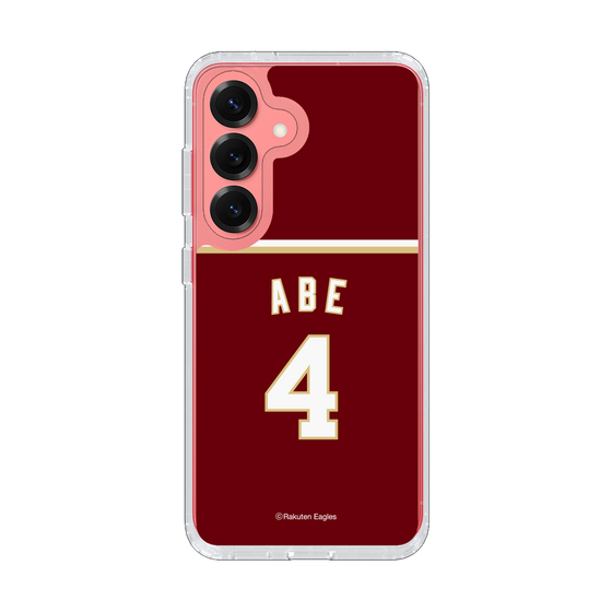 スリムプロテクションケース［ 楽天イーグルス - #4 Abe -ビジター ］
