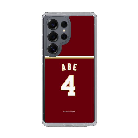 スリムプロテクションケース［ 楽天イーグルス - #4 Abe -ビジター ］