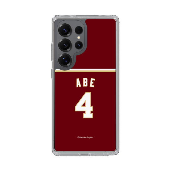 スリムプロテクションケース［ 楽天イーグルス - #4 Abe -ビジター ］