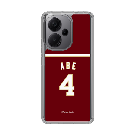 スリムプロテクションケース［ 楽天イーグルス - #4 Abe -ビジター ］