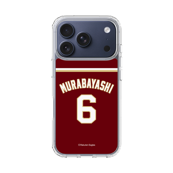 スリムプロテクションケース［ 楽天イーグルス - #6 Murabayashi - ビジター ］