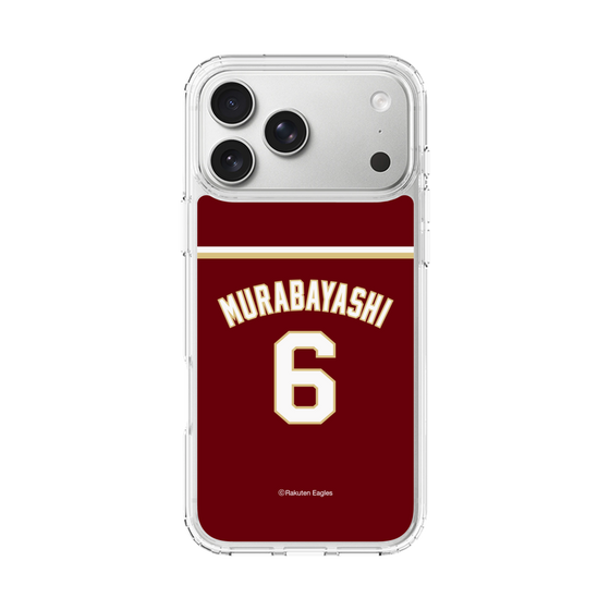 スリムプロテクションケース［ 楽天イーグルス - #6 Murabayashi - ビジター ］