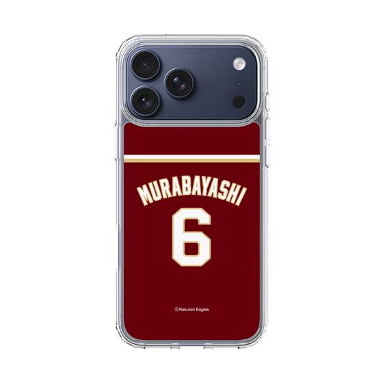 スリムプロテクションケース［ 楽天イーグルス - #6 Murabayashi - ビジター ］