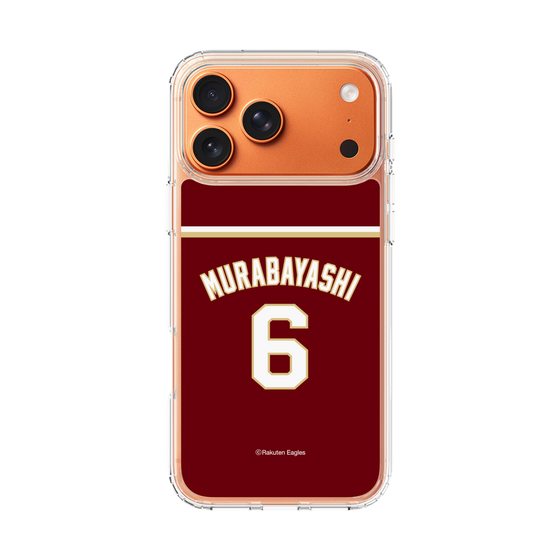 スリムプロテクションケース［ 楽天イーグルス - #6 Murabayashi - ビジター ］