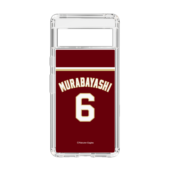 スリムプロテクションケース［ 楽天イーグルス - #6 Murabayashi -ビジター ］