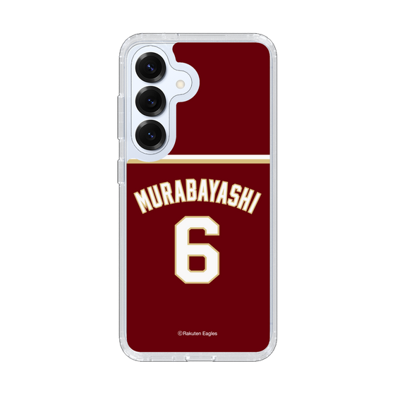 スリムプロテクションケース［ 楽天イーグルス - #6 Murabayashi -ビジター ］