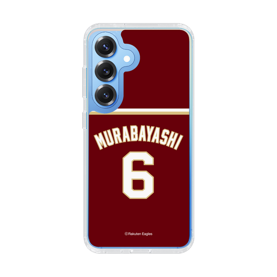 スリムプロテクションケース［ 楽天イーグルス - #6 Murabayashi -ビジター ］
