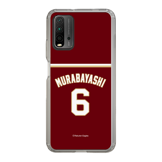 スリムプロテクションケース［ 楽天イーグルス - #6 Murabayashi -ビジター ］