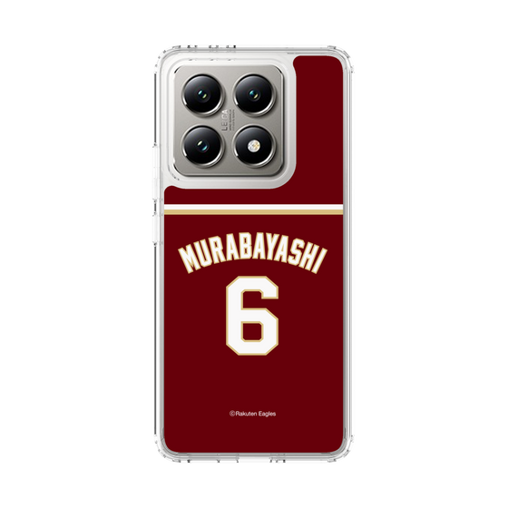 スリムプロテクションケース［ 楽天イーグルス - #6 Murabayashi - ビジター ］