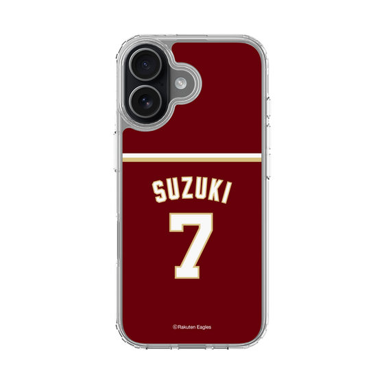 スリムプロテクションケース［ 楽天イーグルス - #7 Suzuki - ビジター ］