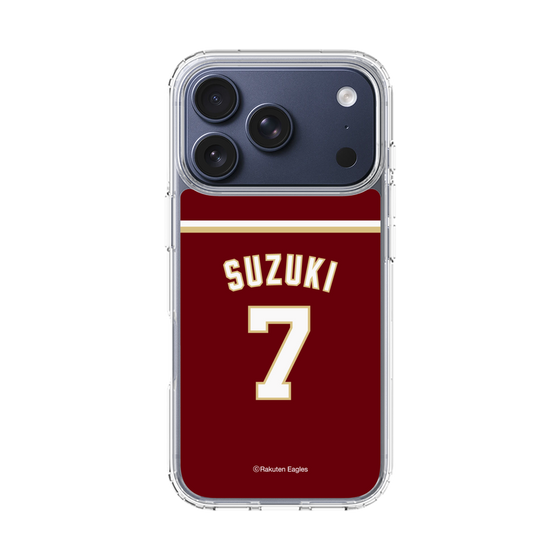 スリムプロテクションケース［ 楽天イーグルス - #7 Suzuki - ビジター ］