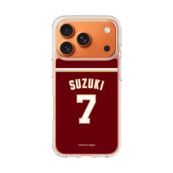 スリムプロテクションケース［ 楽天イーグルス - #7 Suzuki - ビジター ］
