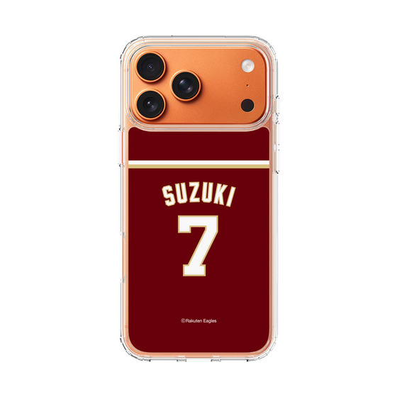 スリムプロテクションケース［ 楽天イーグルス - #7 Suzuki - ビジター ］