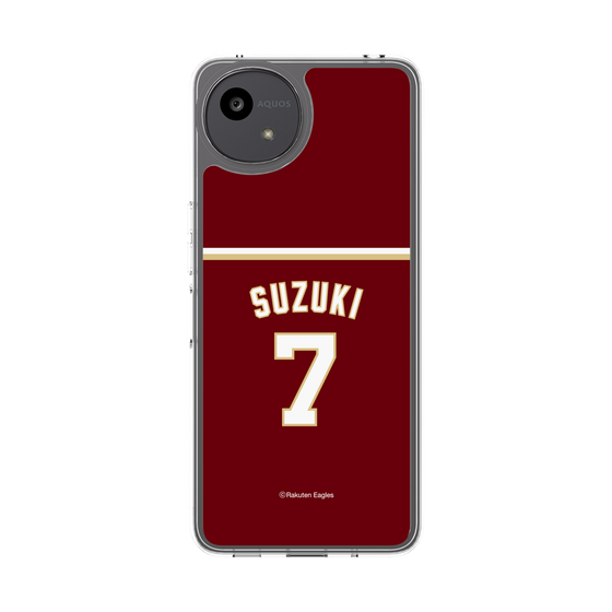 スリムプロテクションケース［ 楽天イーグルス - #7 Suzuki - ビジター ］