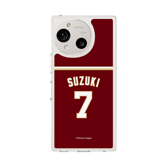 スリムプロテクションケース［ 楽天イーグルス - #7 Suzuki - ビジター ］