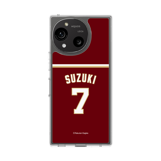 スリムプロテクションケース［ 楽天イーグルス - #7 Suzuki - ビジター ］