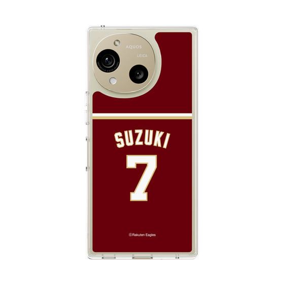 スリムプロテクションケース［ 楽天イーグルス - #7 Suzuki - ビジター ］
