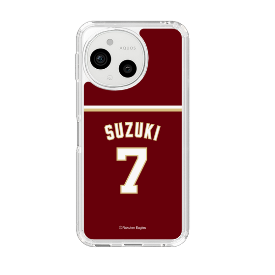 スリムプロテクションケース［ 楽天イーグルス - #7 Suzuki - ビジター ］