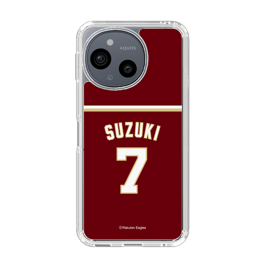 スリムプロテクションケース［ 楽天イーグルス - #7 Suzuki - ビジター ］