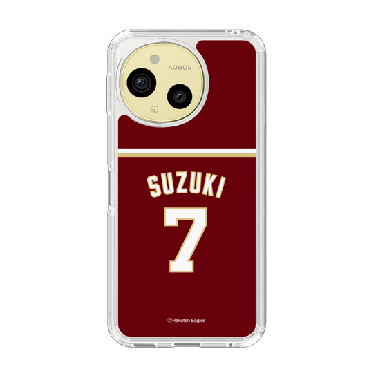 スリムプロテクションケース［ 楽天イーグルス - #7 Suzuki - ビジター ］